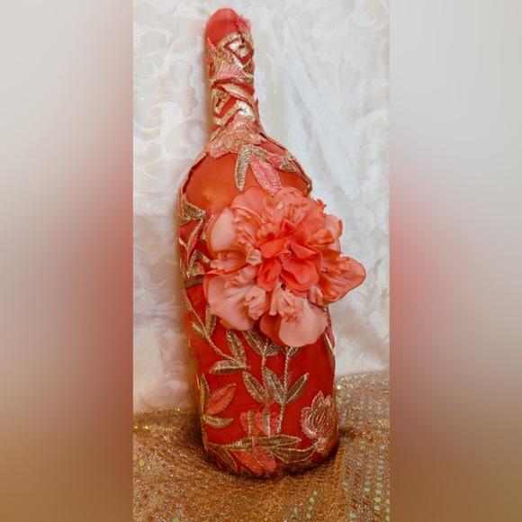 Hand Crafted Glass Bottle&Pillow Set Summer Dreaming In All Seasons - Picture 7 of 10